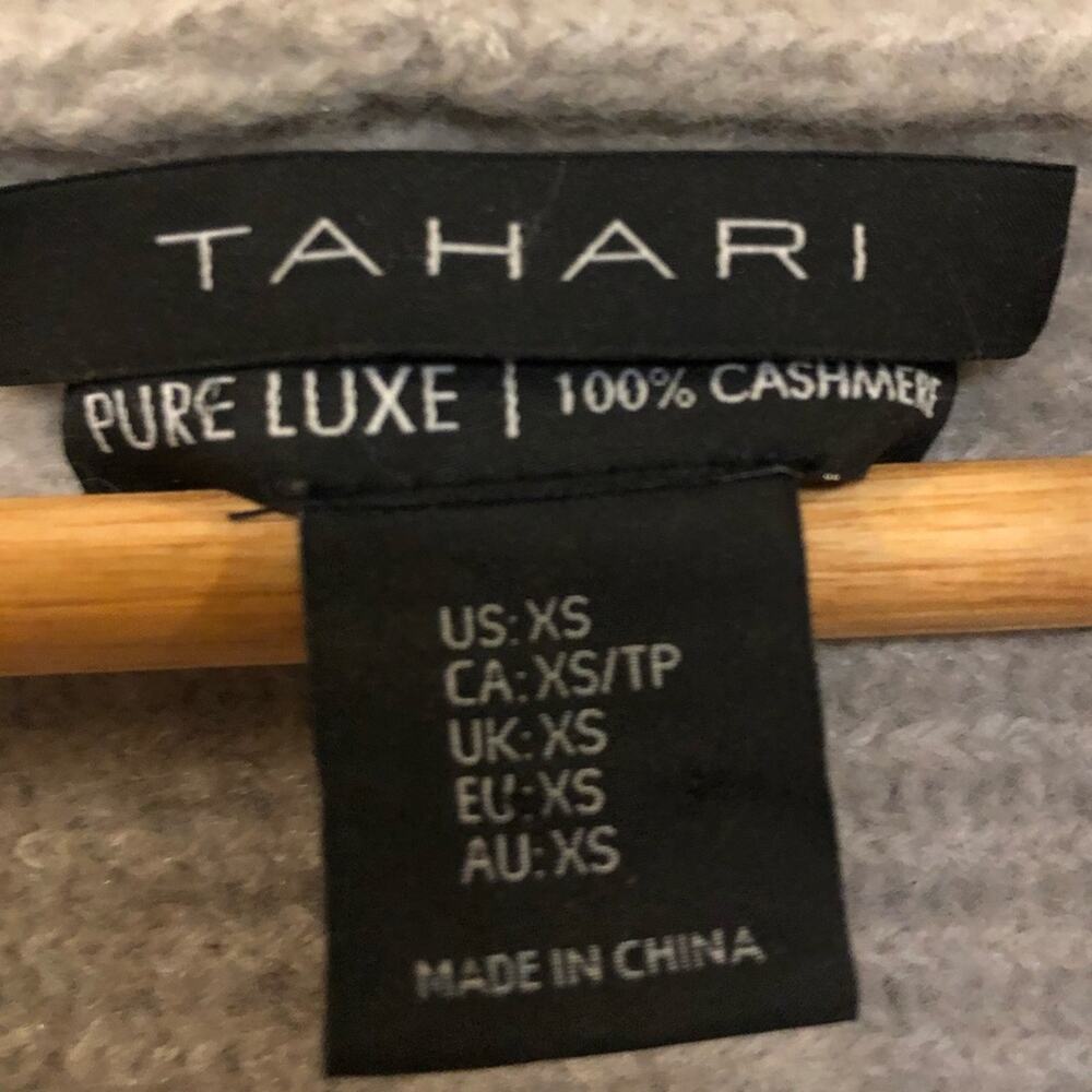 Tahari Pure Lux 100% cashmere cardigan - Picture 5 of 6